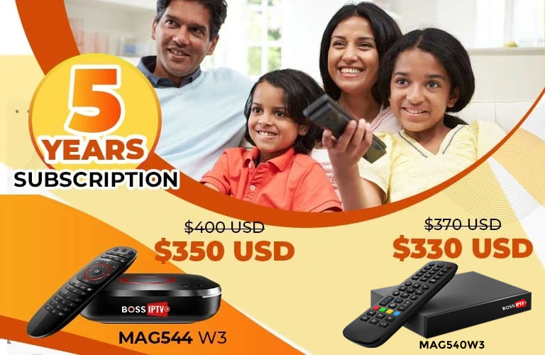 Boss Iptv 5 Years Subscription